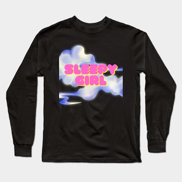 'SLEEPY GIRL' Long Sleeve T-Shirt by girlworld